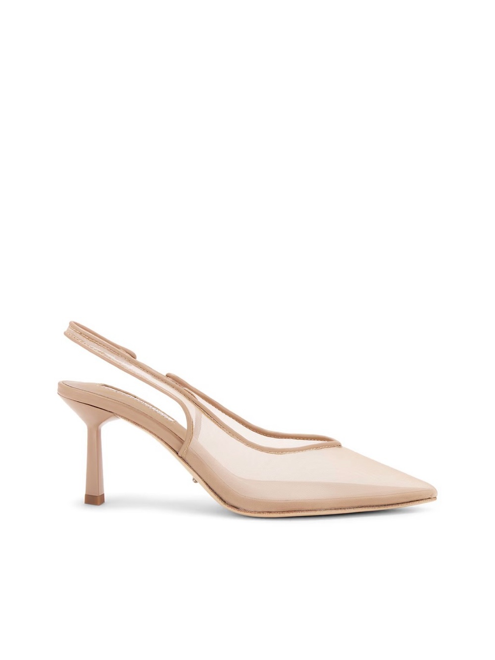 Tony Bianco Revolve Breeze heel Nude Slingback Pointed-Toe
